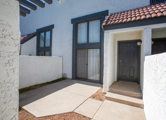 Patio Entrance at Townhomes on the Park in Phoenix Arizona 2023