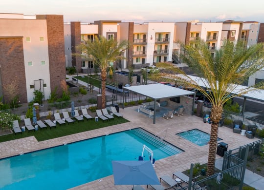 Pool at The Aster at Mountain Vista in Mesa Arizona