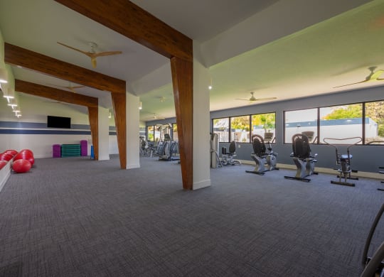 Renovated Fitness Center at Blue Agave Villas in Rio Rancho New Mexico
