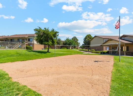 Sand Volleyball Court at Kingman Station Apartment