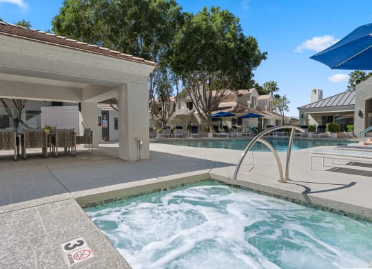 Spa at Haven at Arrowhead Apartment Homes in Glendale Arizona