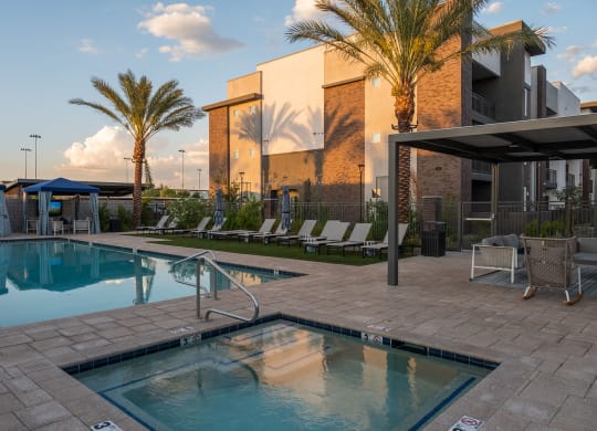 Spa at The Aster at Mountain Vista in Mesa Arizona