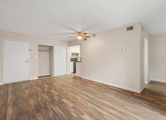 Studio living Area at Villa Toscana Apartments in Phoenix Arizona