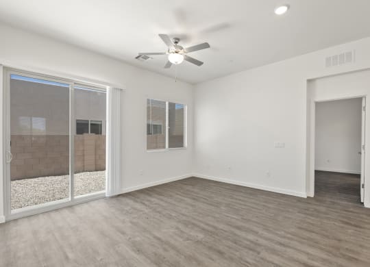 Three Bedroom Living Room at Casitas Catalina Apartments in Tucson