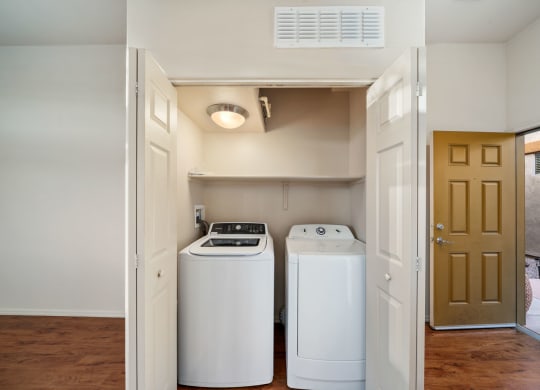 Washer and Dryer at Avilla Preserve Apartment Homes in Tucson Arizona