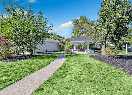 A well-maintained garden at Ardenwood Apartments, North Haven, 06473