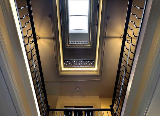 Stairs view at The Packard, West Hartford, CT, 06119