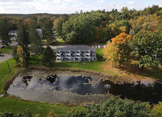 Aerial View at Woodbury Knoll, Woodbury, CT