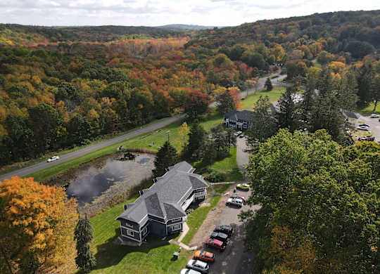 Aerial view of apartment at Woodbury Knoll, Woodbury, 06798