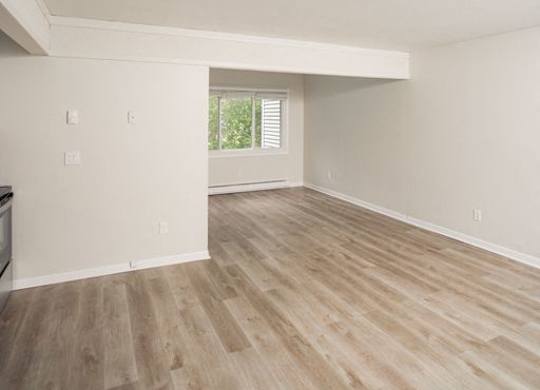 Wooden flooring in rooms at Woodbury Knoll, Woodbury