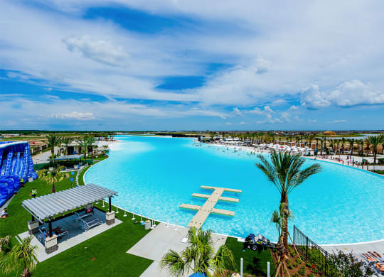 The Blue Lagoon next to Boterra at Lago Mar