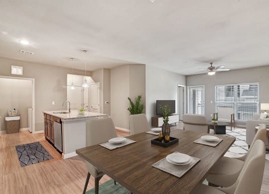 Boterra at Lago Mar Apartments Dining Area