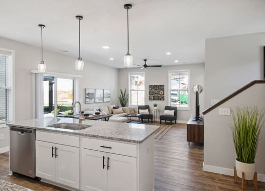 Canvas at Inver Grove _ Kitchen Island