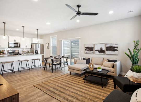 create Canvas at Inver Grove _ Living and Kitchen