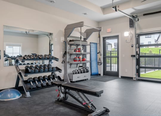 the enclave at homecoming terra vista fitness room
