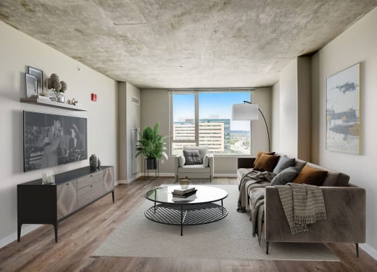 EO Madison Yards A12 Living Room