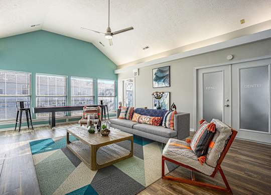 The Vista Apartments and Townhomes Clubhouse