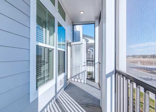 Private patios and private balconies at Tapestry Nona in Orlando, FL