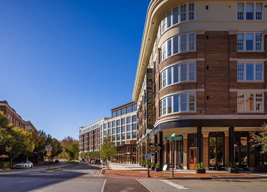 Street view of a building at 2020 Providence in Huntsville, AL
