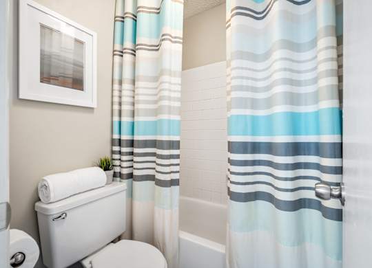 bathroom at 701 South Apartments in Mobile, AL