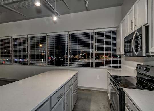 Kitchens With High-Quality Countertops at The Tower Apartments, Alabama