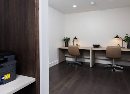 Co-working spaces at 2020 Providence in Huntsville, AL