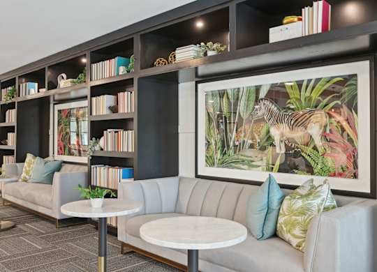 community clubhouse and social area at Tapestry University Park in Sarasota, FL
