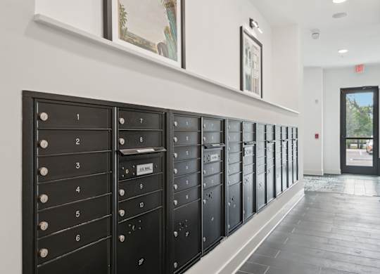 Mail center at Tapestry University Park Apartments in Sarasota, FL