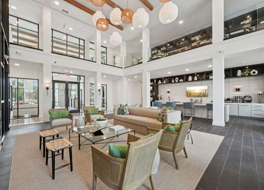 clubhouse and leasing center with social area Available