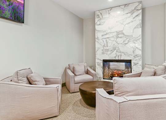 Clubroom at Austin Place Apartments