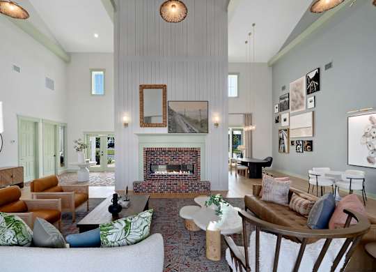Clubhouse at Cottages at Foley Farms Apartments in Foley, AL