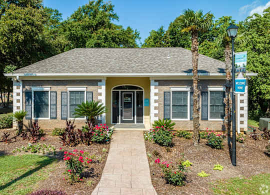 Clubhouse and leasing center at Grande View Apartments in Biloxi, M