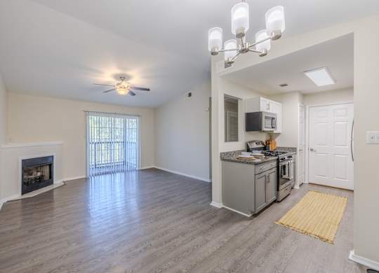 two bedroom floor plan at Grande View Apartments in Biloxi, MS