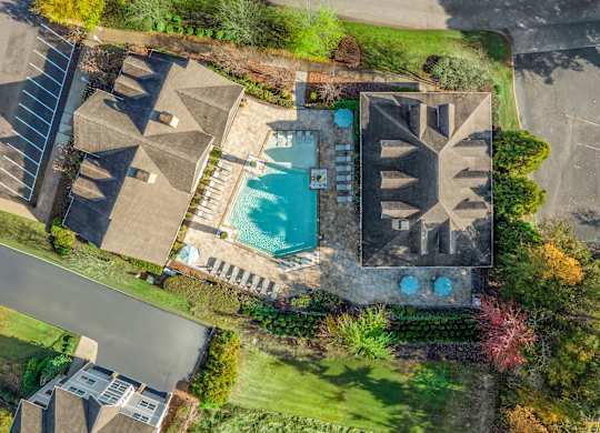 Aerial view of Magnolia Preserve in Dothan, AL
