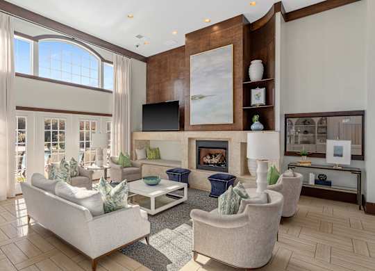 Resident lounge at Magnolia Preserve in Dothan, AL