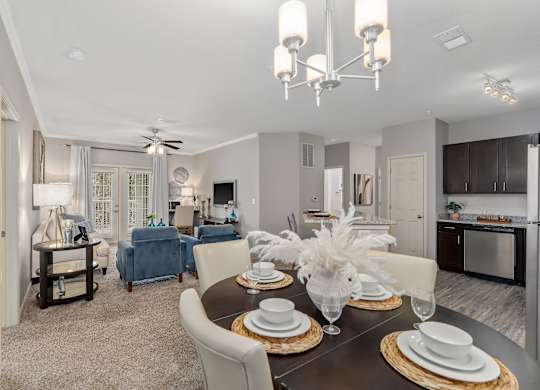 Open Concept Floorplans at Magnolia Preserve in Dothan, AL
