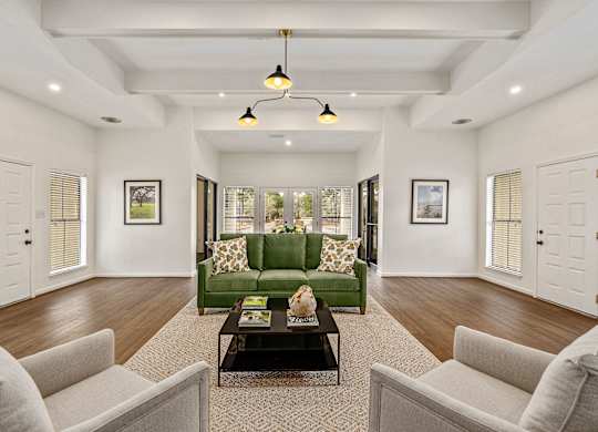 Modern resident clubhouse at Oakley at Hillcrest in west mobile, al