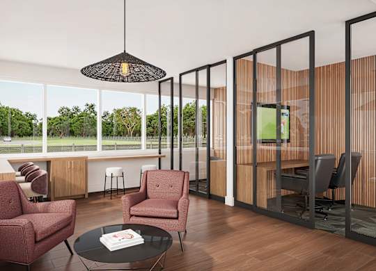 Co-working and focus rooms at The Renaissance Naples, FL