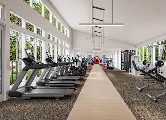 24-Hour Fitness Center at The Renaissance Naples, FL