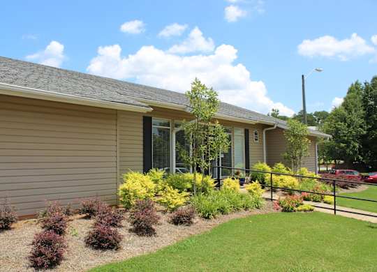 Leasing office at The Avery at Auburn Apartments in Auburn, AL