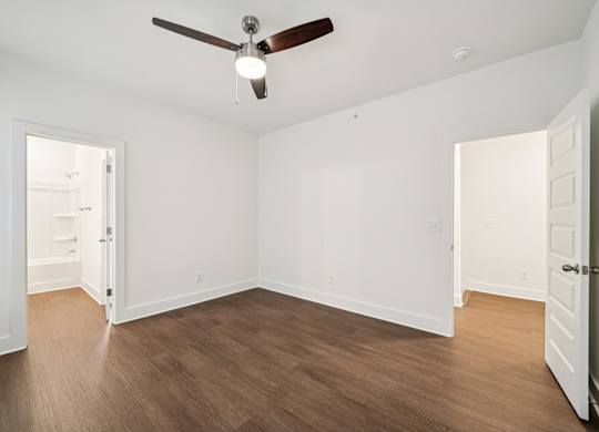 Spacious bedroom Willow floor plan at Turnberry Park Apartments in Gardendale, AL