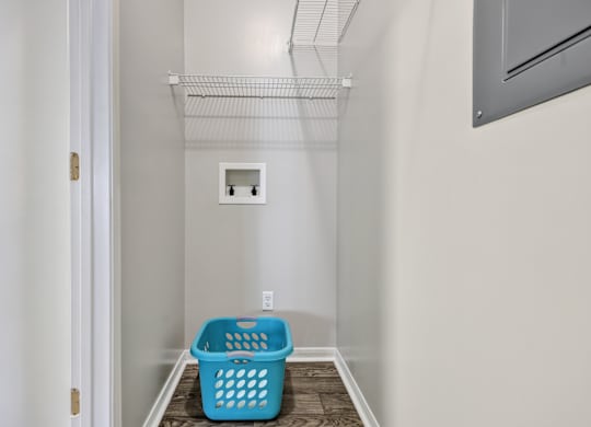 Laundry room at Village at Caldwell Mill Apartments in Birmingham, AL