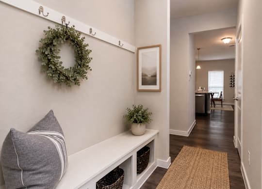 Interior entryway at Townhomes at Princeton Meadows, homes in Princeton, TX