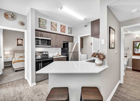 the enclave at homecoming terra vista kitchen and living room