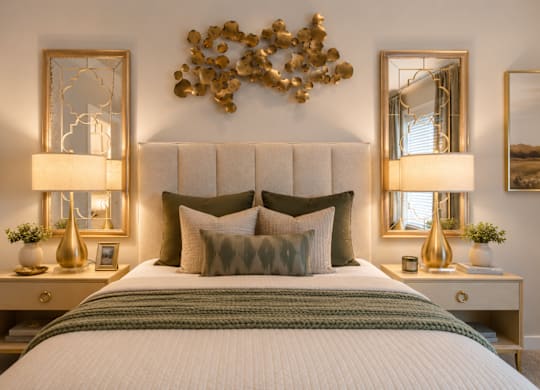 Spacious bedroom at Townhomes at Princeton Meadows, Princeton townhomes for rent