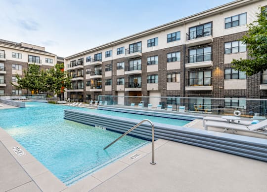 Refreshing pool at Markethaus 3700 in Plano Texas