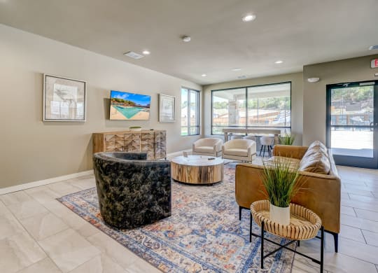 Community Lounge in resident clubhouse