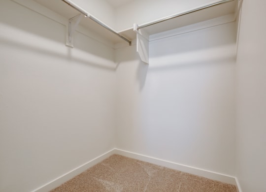 a walk in closet Canvas at Willow Park houses for lease