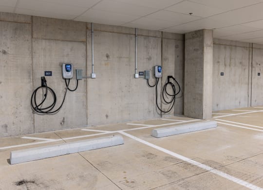 EV Charging Stations & Garage Parking