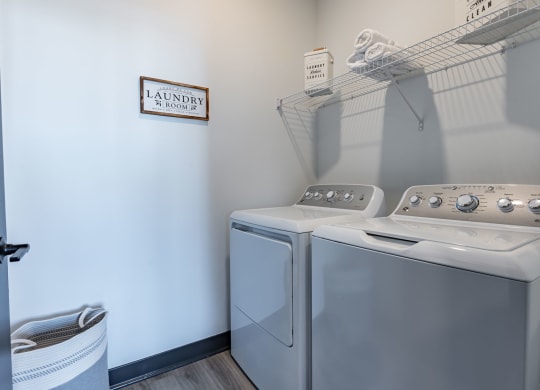 In-Unit Full-Size Washer & Dryer